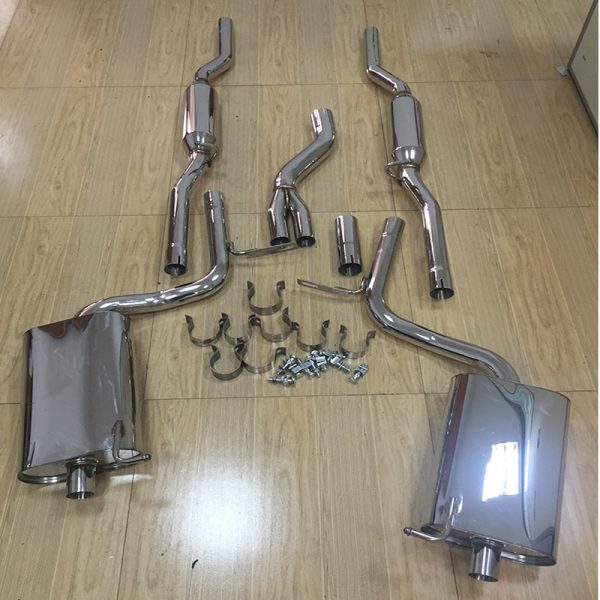 Performance Universal Muffler Catback for 05-08 AUDI A4 B7 QU