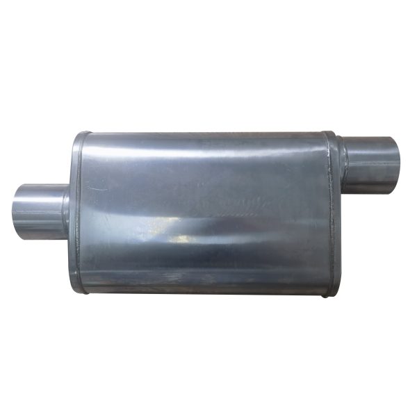 High Performance exhaust muffler 2.5-inch Inlet /2.5-inch outlet