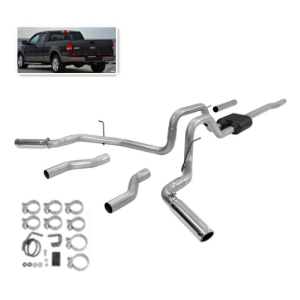 American cat back exhaust system for 2004-2008 Ford F-150 and Lincoln Mark LT truck 4.6L 5.4L