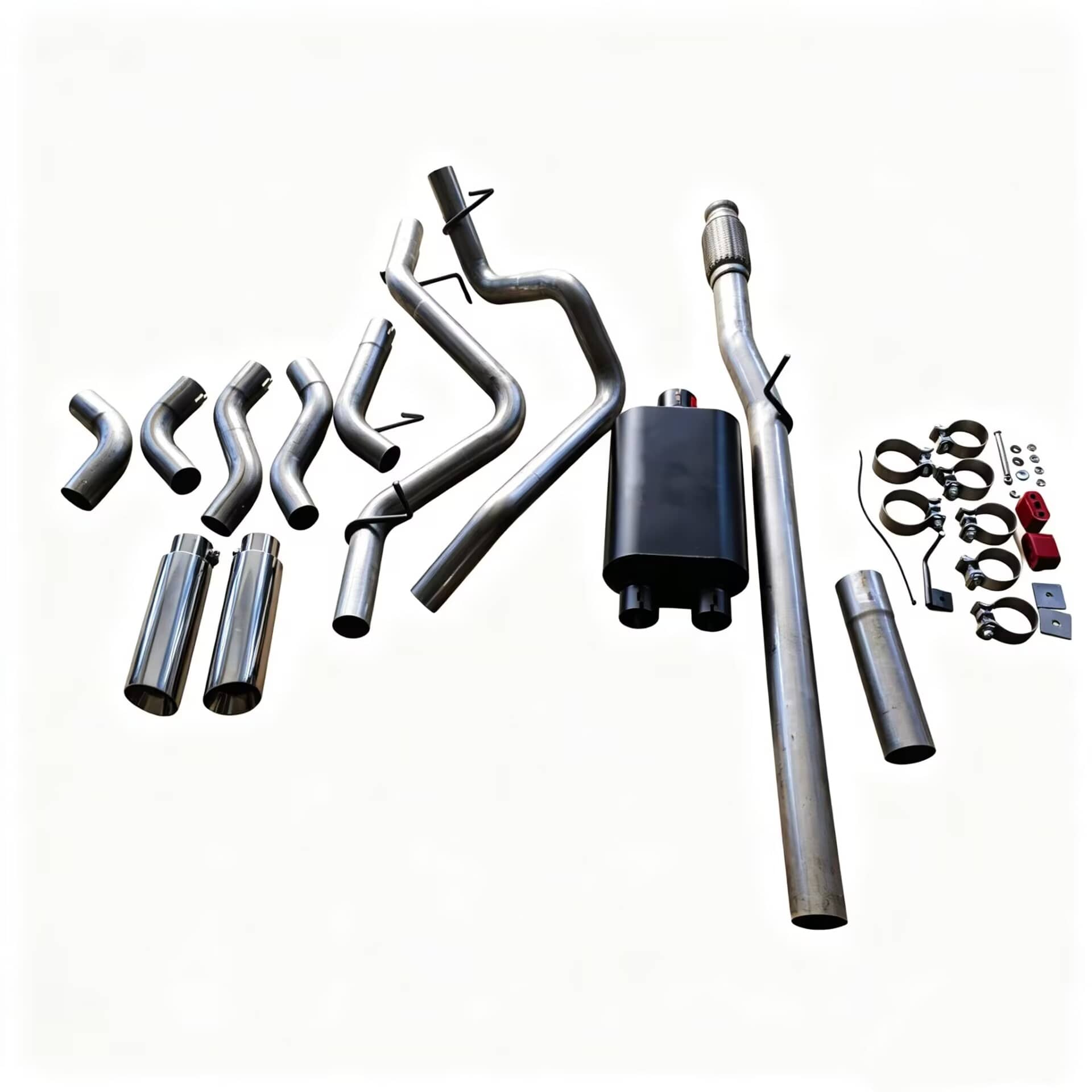 Cat-Back Exhaust for 2020-26 Silverado 1500 5.3L T1 Body