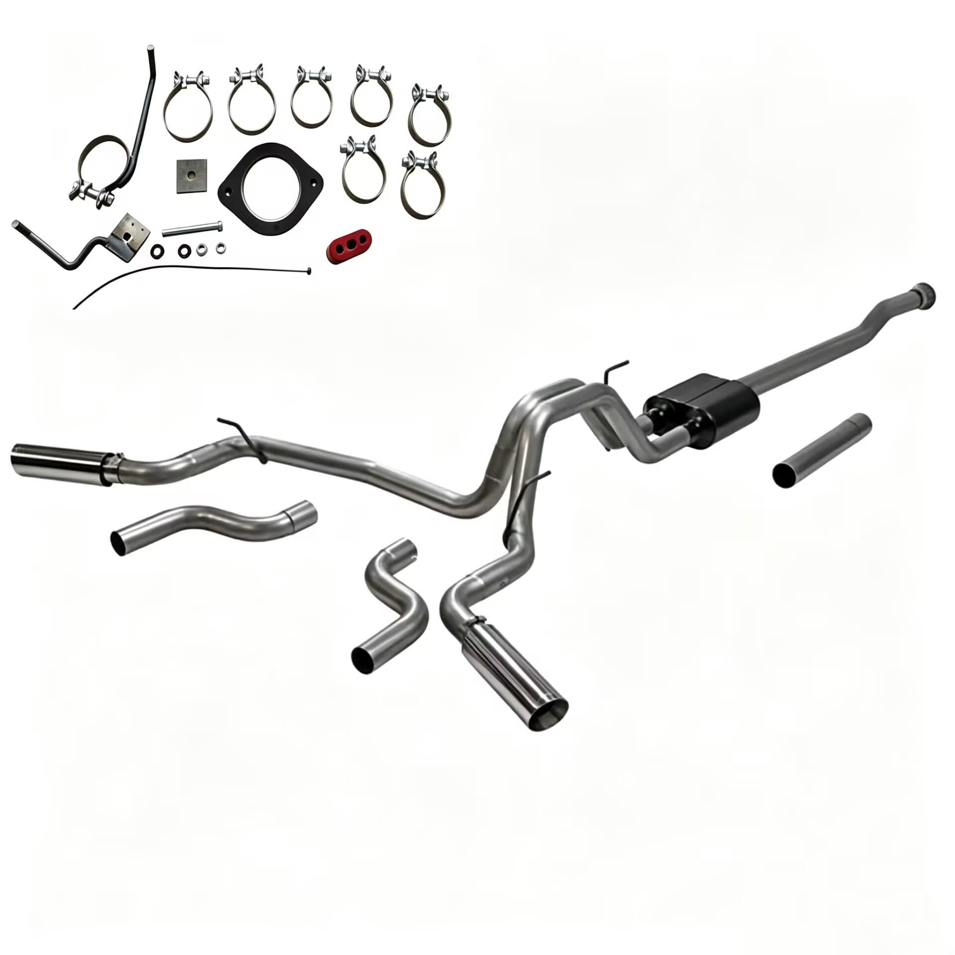 Cat-Back Exhaust for 2021-2026 Ford F-150 2.7/3.5/5.0L - Image 2
