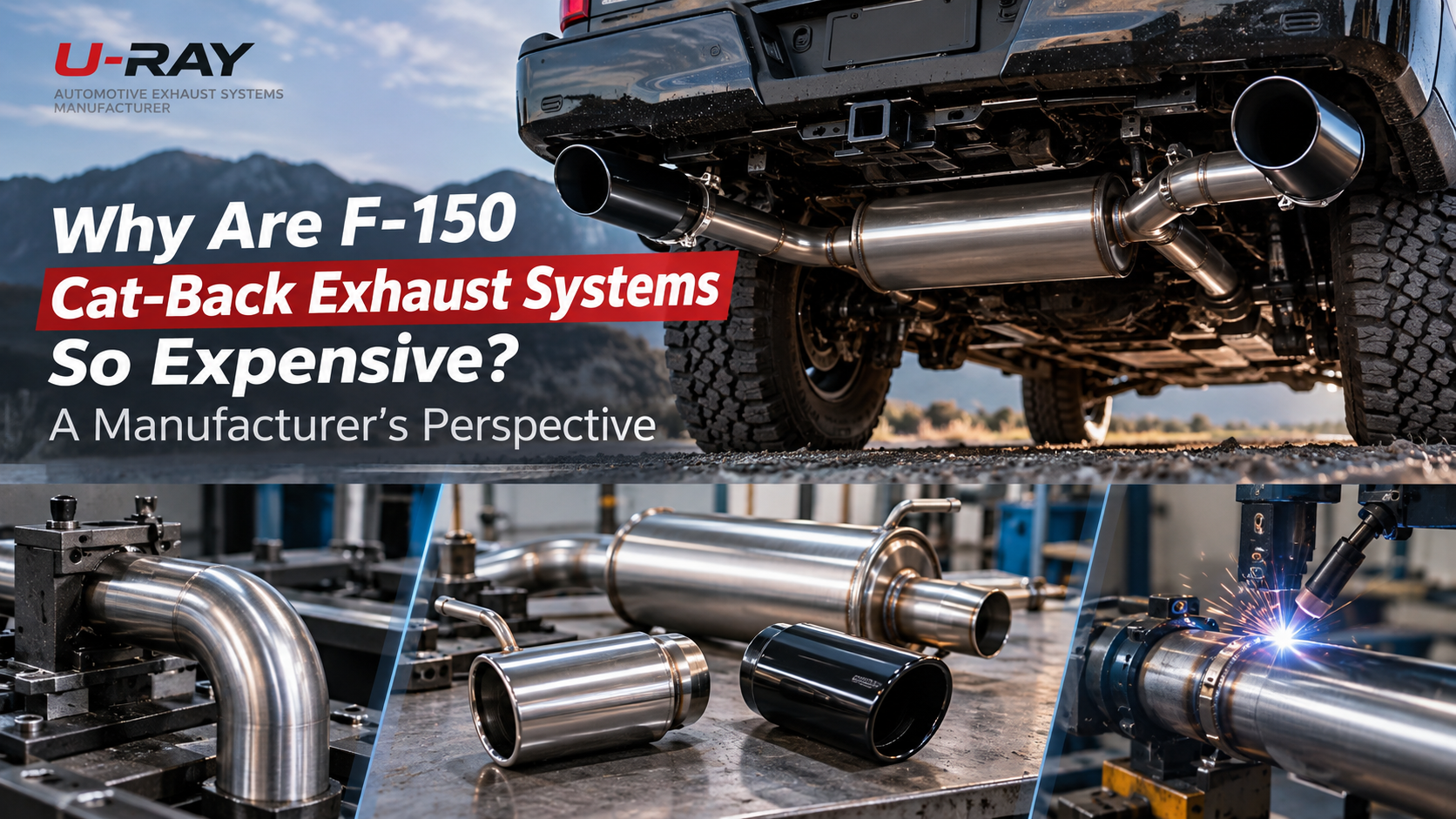 F-150 Cat-Back exhaust costs, US import tariffs and manufacturing